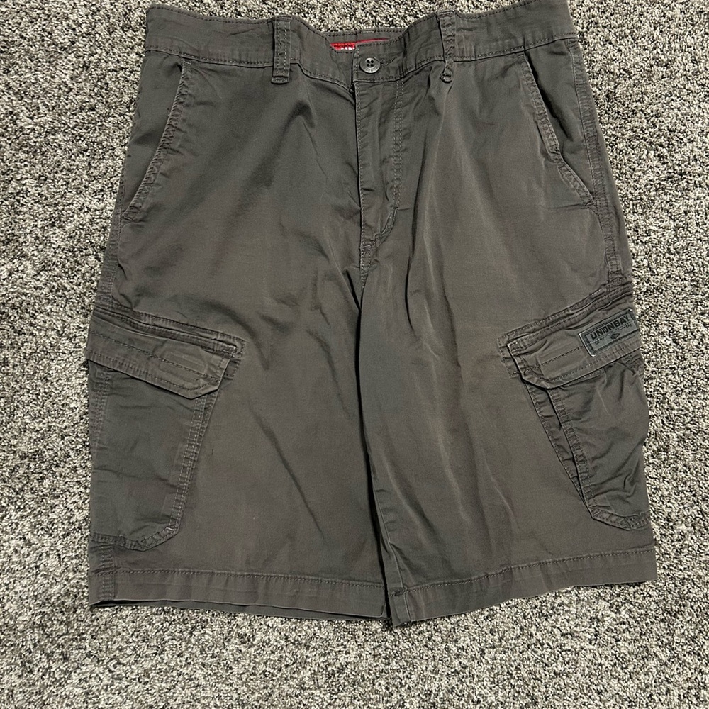 Men's Black Cargo Shorts